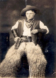 A Cowboy in Wooly Chaps